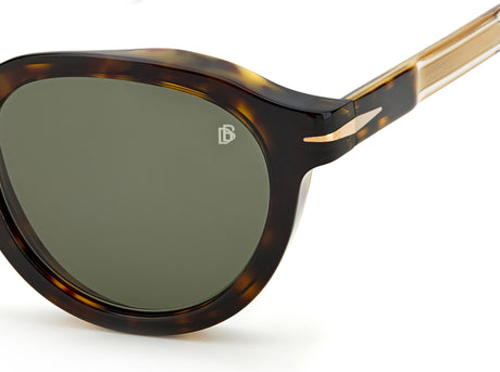 David Beckham DB 7029/S Havana/ Green Mirror