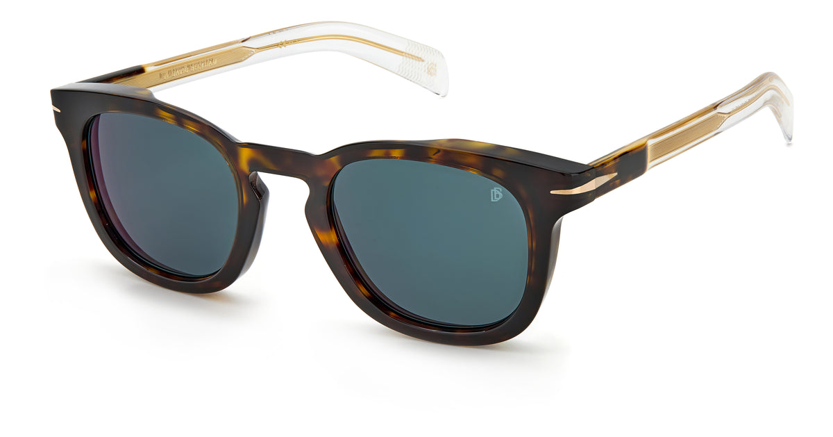 David Beckham DB 7000/S Black Gold/ Grey Lens