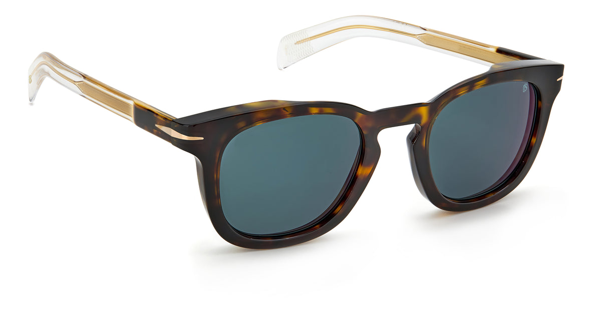 David Beckham DB 7000/S Black Gold/ Grey Lens