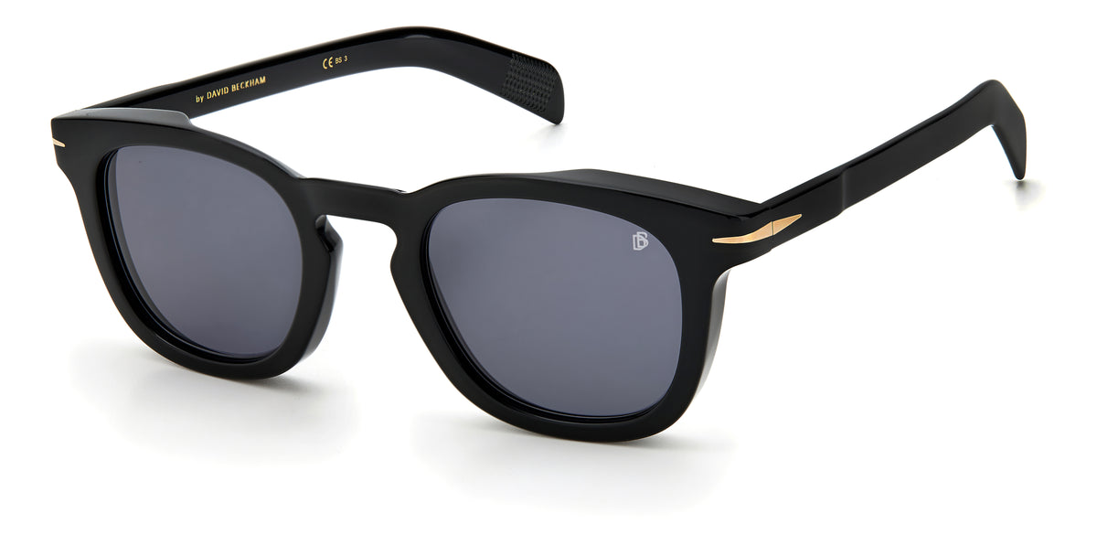 David Beckham DB 7000/S Black Gold/ Grey Lens