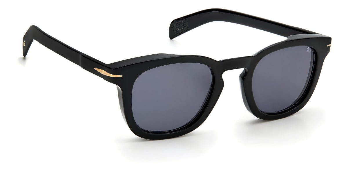 David Beckham DB 7000/S Black Gold/ Grey Lens