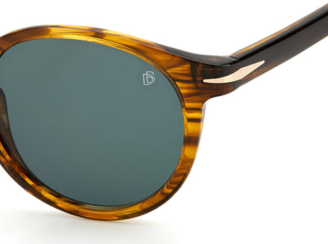 David Beckham DB 1036/S Brown Horn/ Dark Grey