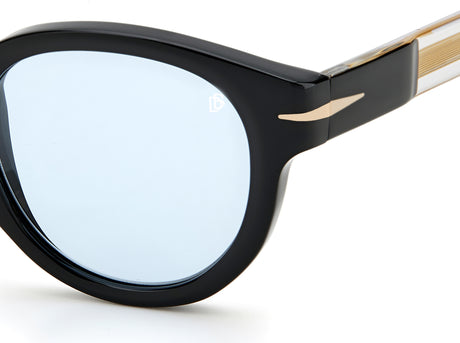 David Beckham DB 7041/S Black Gold/ Green Polarized