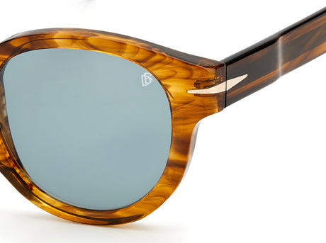 David Beckham DB 7041/S Brown Horn/ Green Lens