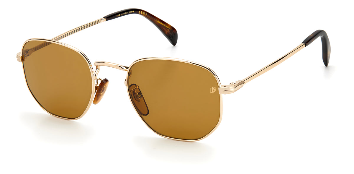 David Beckham DB 1040/S Gold/ Brown Lens