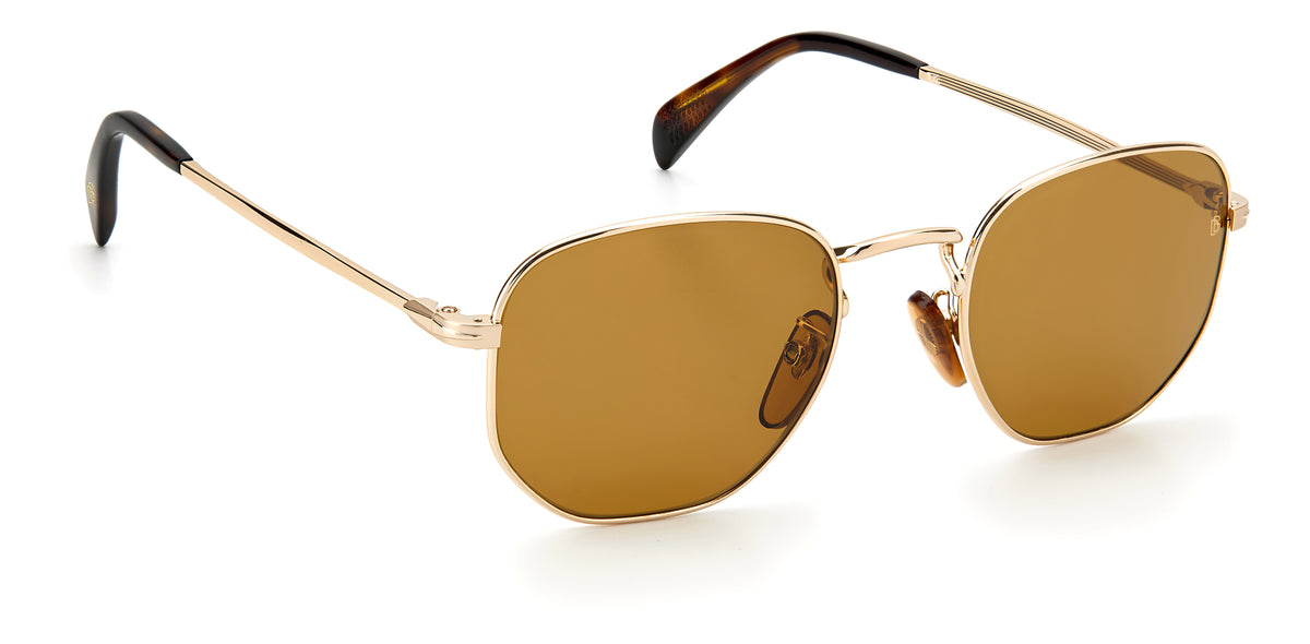 David Beckham DB 1040/S Gold/ Brown Lens