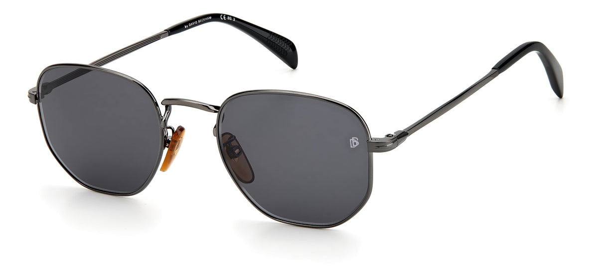 David Beckham DB 1044/S Black Silver/ Green Lens 51 / Plastic / Acetate