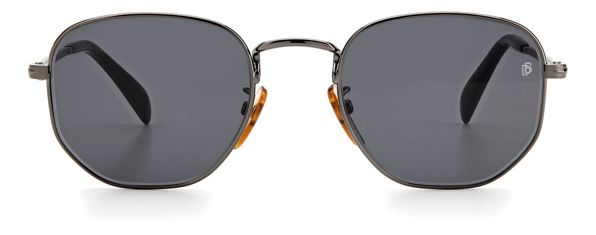 David Beckham DB 1044/S Black Silver/ Green Lens 51 / Plastic / Acetate