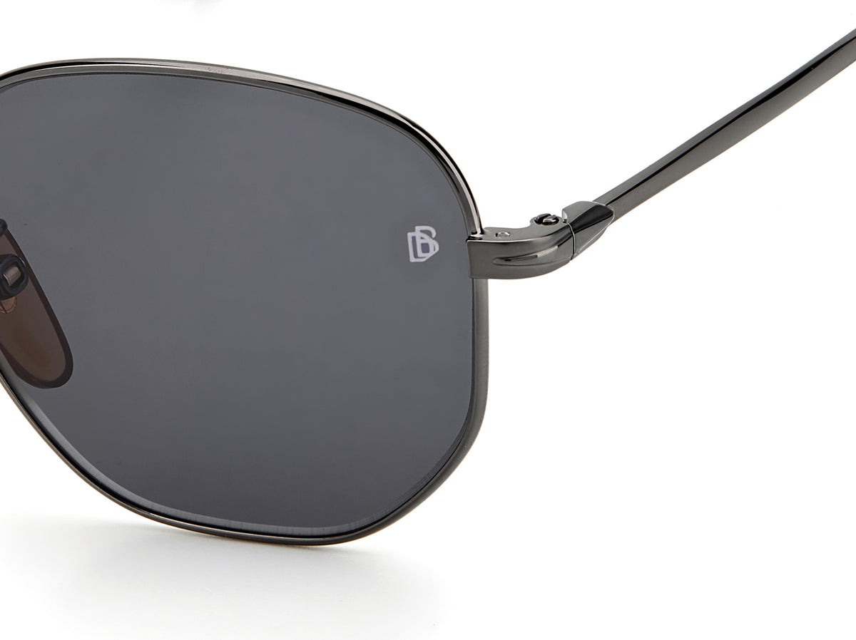 David Beckham DB 1044/S Black Silver/ Green Lens 51 / Plastic / Acetate