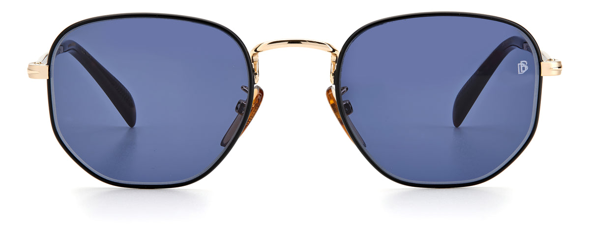 David Beckham DB 1044/S Black Silver/ Green Lens 51 / Plastic / Acetate