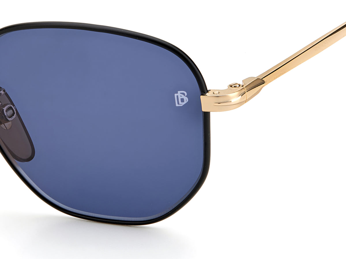 David Beckham DB 1044/S Black Silver/ Green Lens 51 / Plastic / Acetate
