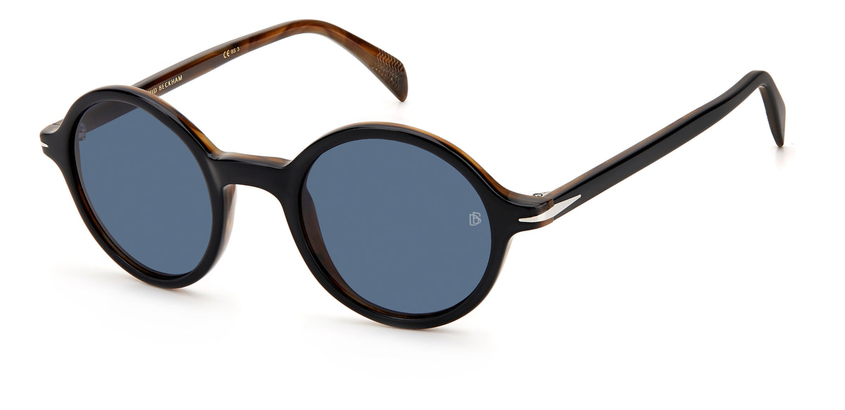 David Beckham DB 1044/S Black Silver/ Green Lens 51 / Plastic / Acetate