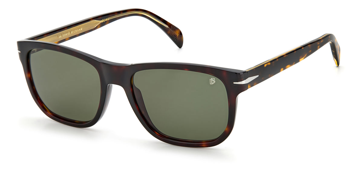 David Beckham DB 1045/S Havana/ Green Lens