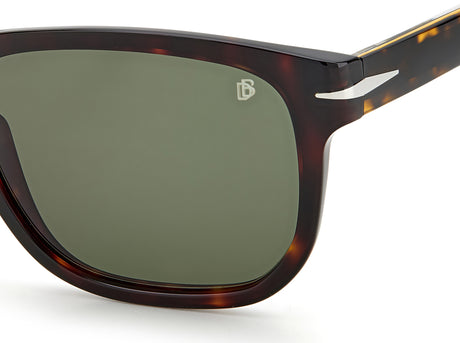 David Beckham DB 1045/S Havana/ Green Lens
