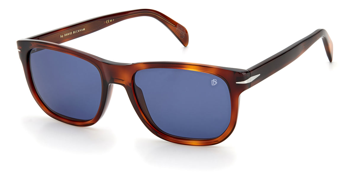 David Beckham DB 1045/S Brown Havana/ Blue Lens 54 / Plastic / Acetate