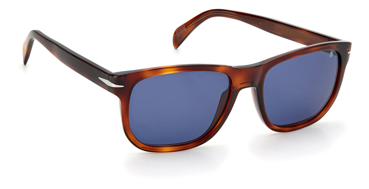 David Beckham DB 1045/S Brown Havana/ Blue Lens 54 / Plastic / Acetate