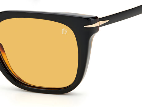 David Beckham DB 7047/S Black Havana/ Dark Blue