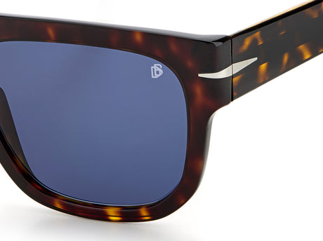 David Beckham DB 7044/S Havana/ Blue Lens
