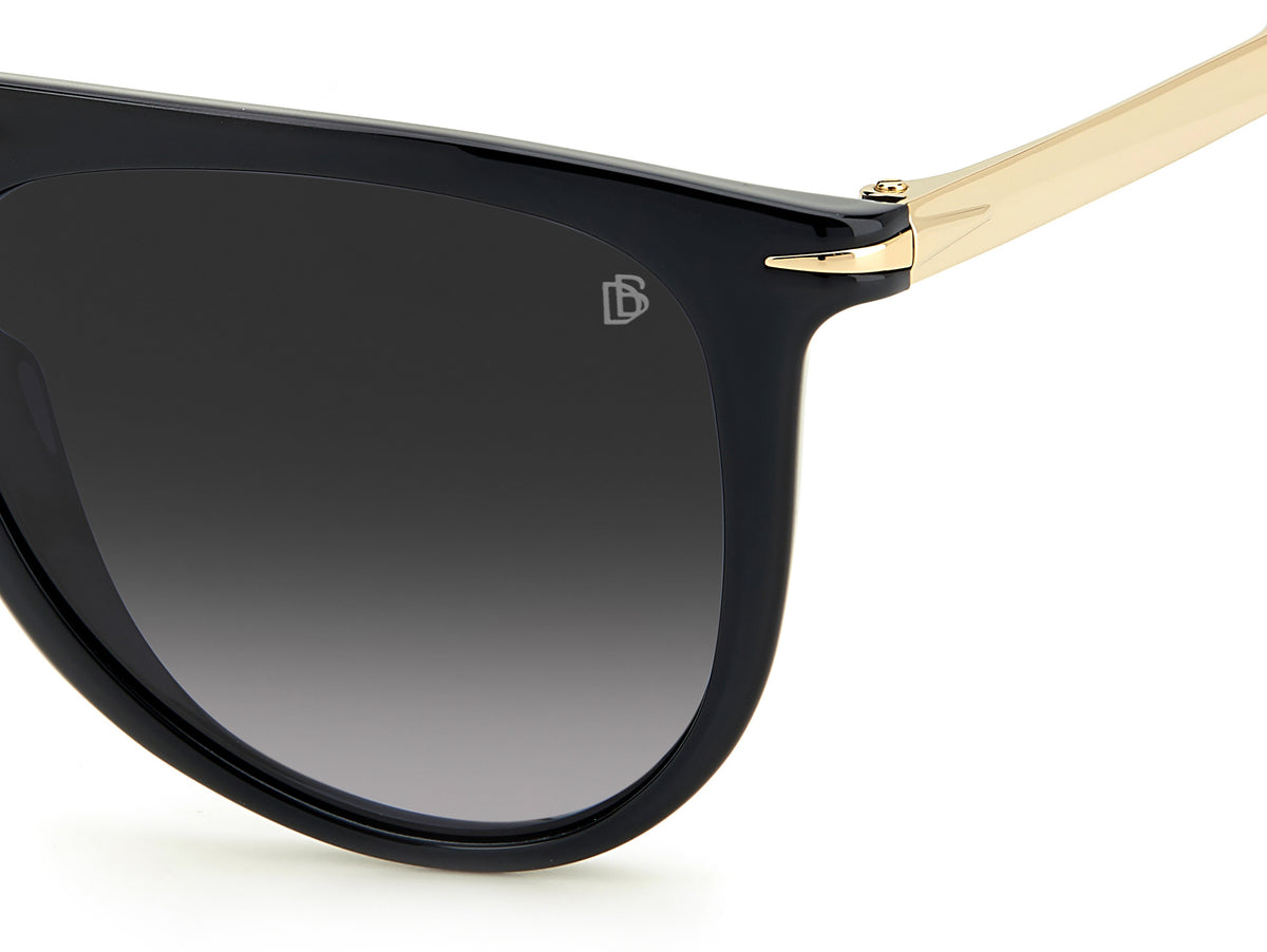 David Beckham DB 1039/S/FD Black Gold/ Blue Gold Mirror