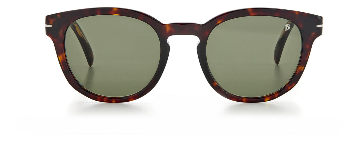 David Beckham DB 1046/S Brown Horn/ Grey Lens 50 / Plastic / Acetate