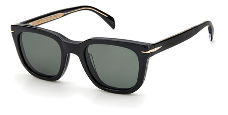 David Beckham DB 7043/CS Black/ Green Lens Polarised