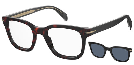 David Beckham DB 7043/CS Red Havana Black/ Dark Grey