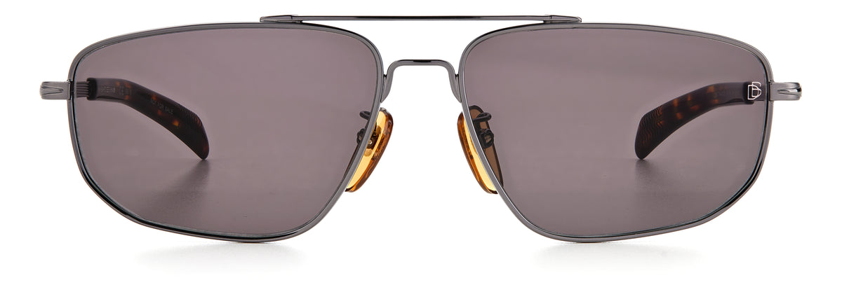 David Beckham DB 1054/F/S Black Silver/ Grey Lens Polarised