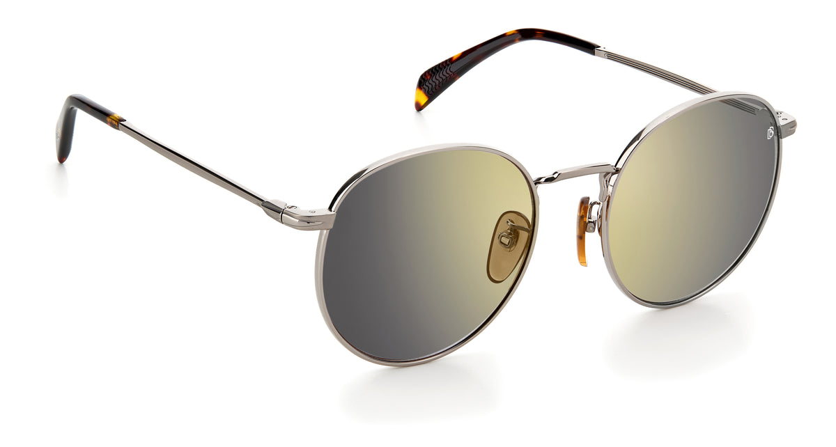David Beckham DB 1054/F/S Black Silver/ Grey Lens Polarised