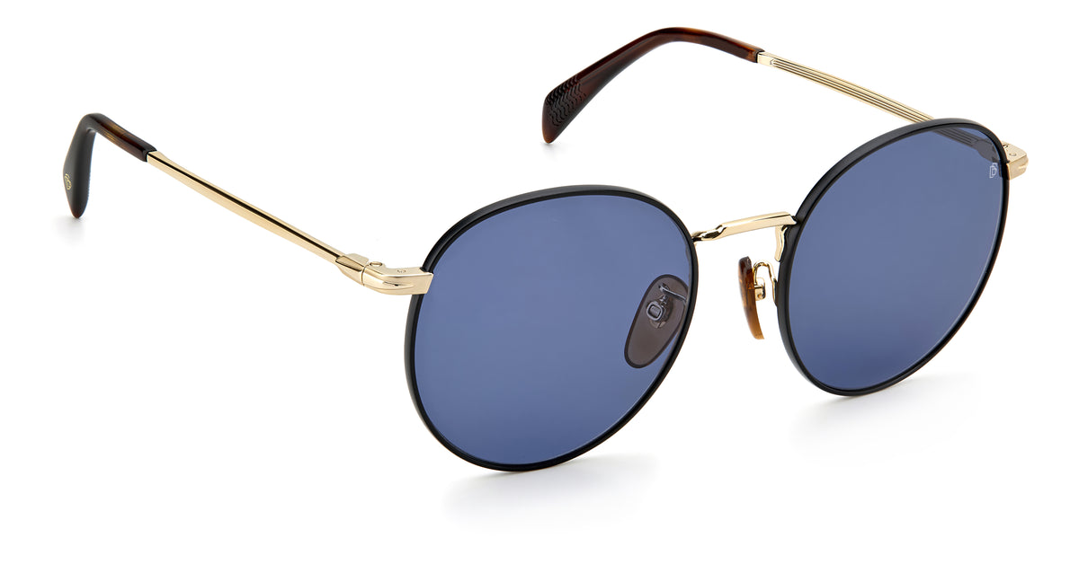 David Beckham DB 1054/F/S Black Silver/ Grey Lens Polarised