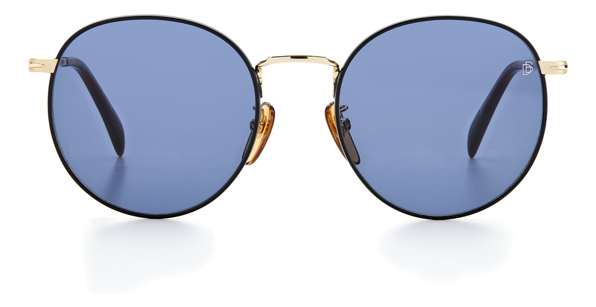 David Beckham DB 1054/F/S Black Silver/ Grey Lens Polarised