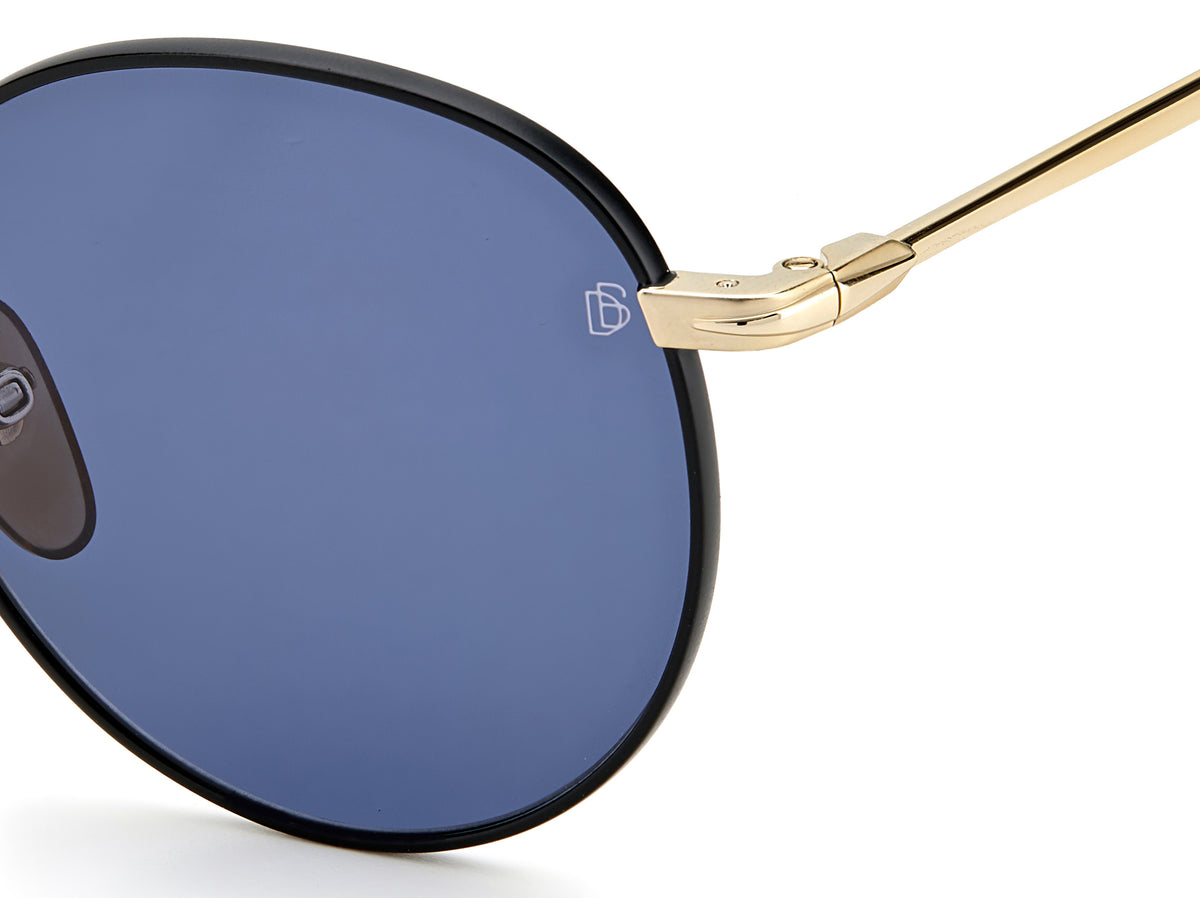 David Beckham DB 1054/F/S Black Silver/ Grey Lens Polarised