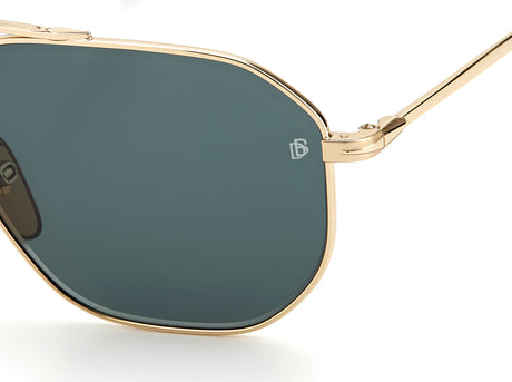 David Beckham DB 1041/S Gold Havana/ Green Lens