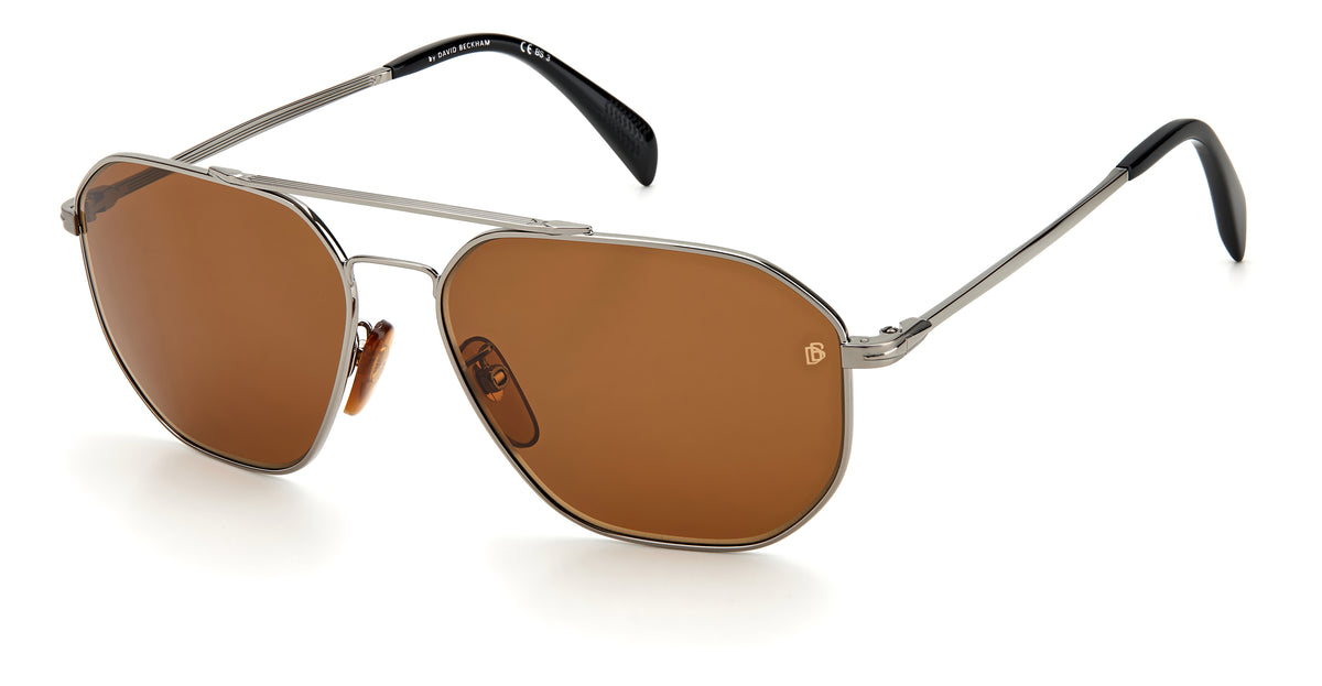 David Beckham DB 1041/S Ruthenium/