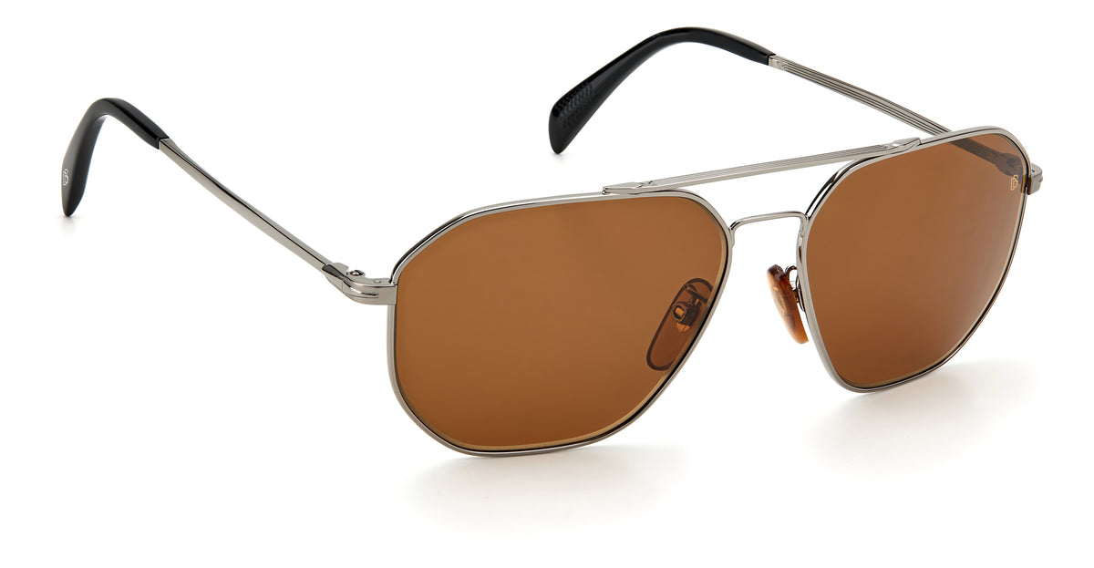 David Beckham DB 1041/S Ruthenium/