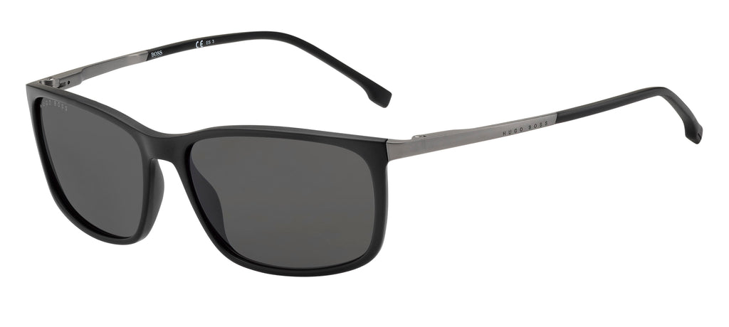 BOSS 1248/S Matte Black/ Grey 59 / Plastic / Optyl