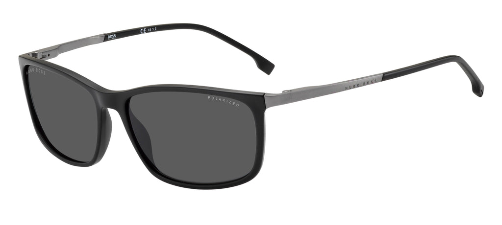 BOSS 1248/S 003 59 M9 Matte Black 
Grey Polarised Lenses