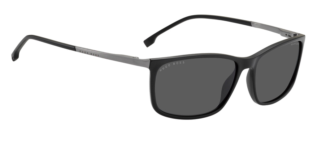 BOSS 1248/S 003 59 M9 Matte Black 
Grey Polarised Lenses