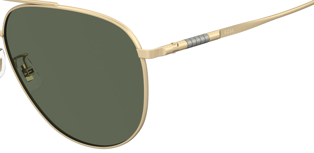 BOSS 1296/F/S Matte Gold/ Green