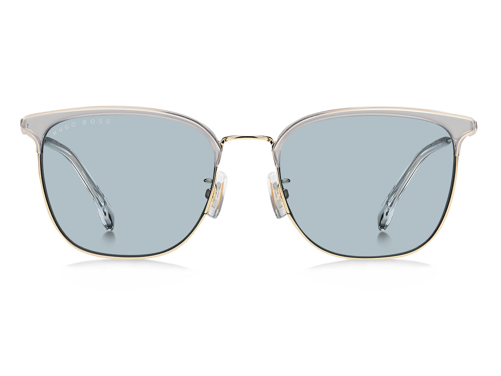 BOSS 1285/F/SK LOJ 57 KU Gold Crystal 
Blue Lenses