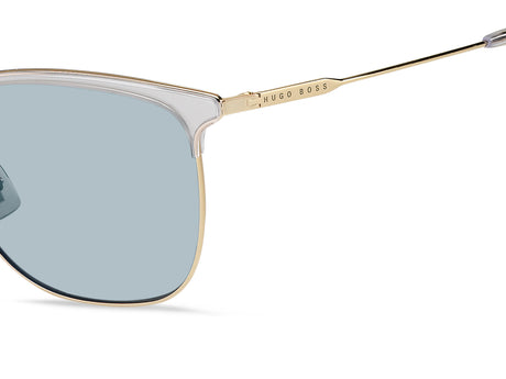 BOSS 1285/F/SK LOJ 57 KU Gold Crystal 
Blue Lenses