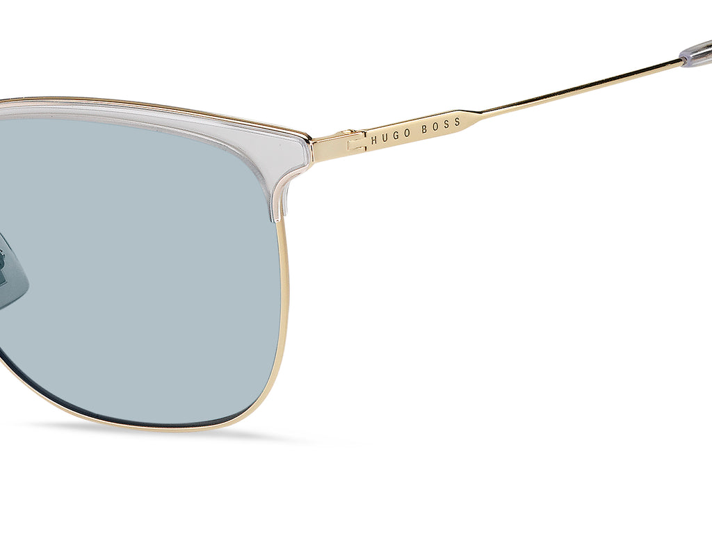 BOSS 1285/F/SK LOJ 57 KU Gold Crystal 
Blue Lenses