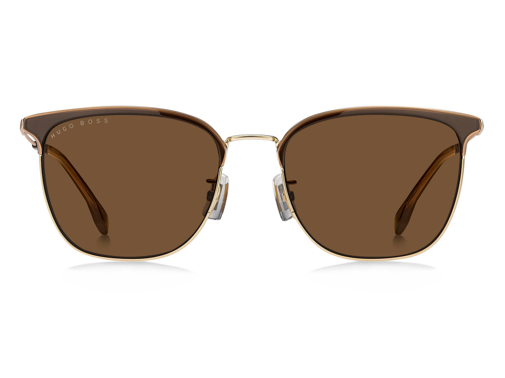 BOSS 1285/F/SK WIB 57 70 Matte Gold Brown 
Brown Lenses