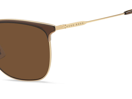 BOSS 1285/F/SK WIB 57 70 Matte Gold Brown 
Brown Lenses