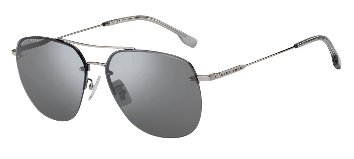 BOSS 1286/F/SK 6LB 61 T4 Ruthenium 
Silver Mirror Lenses