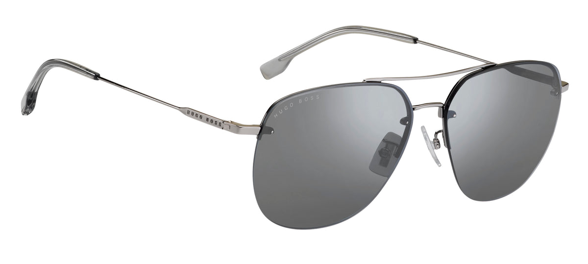 BOSS 1286/F/SK 6LB 61 T4 Ruthenium 
Silver Mirror Lenses