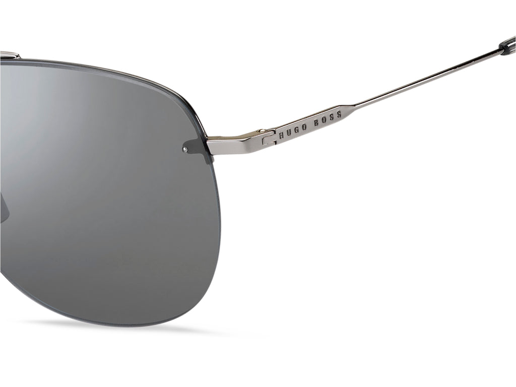 BOSS 1286/F/SK 6LB 61 T4 Ruthenium 
Silver Mirror Lenses