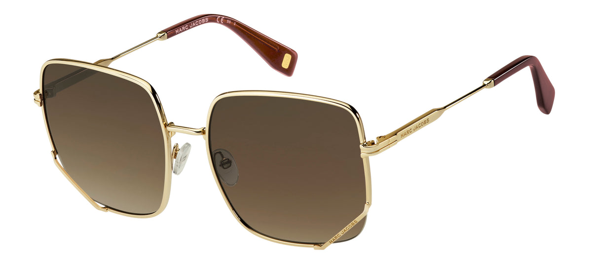 Marc Jacobs MJ 1008/S-59-01Q GOLD BRWN HA BROWN SF