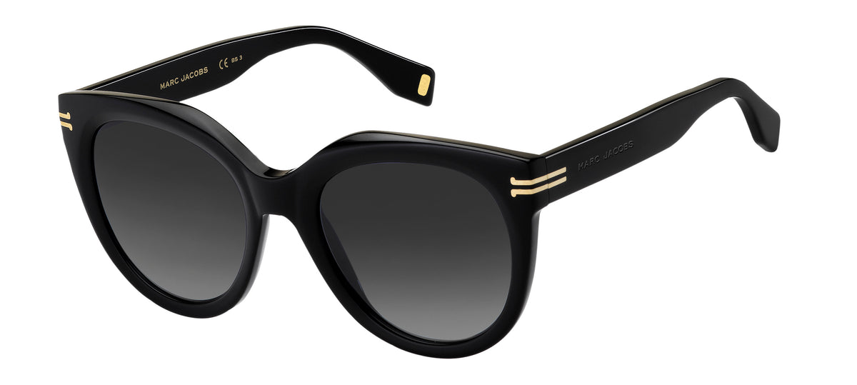 Marc Jacobs MJ 1011/S-53-807 BLACK 9O DARK GREY SF