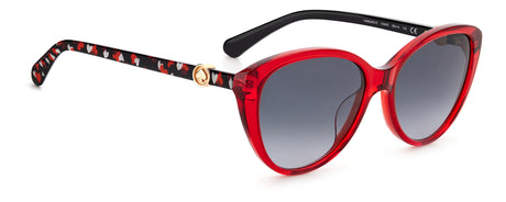 Kate Spade Visalia/G/S 204130 Red/ Dark Grey Shaded