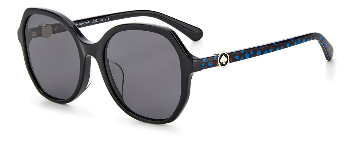 Kate Spade Lourdes/F/S 204134 Black Pink/ Grey Polarized